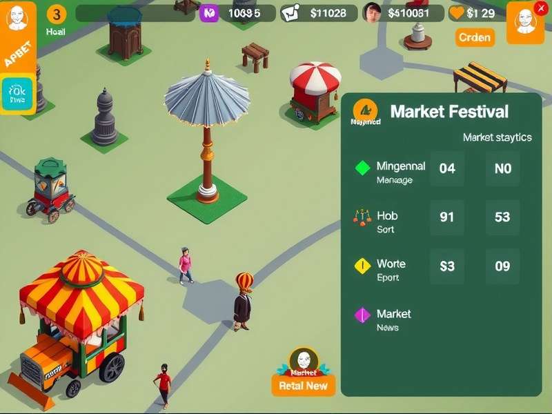 Market Mayhem Indian festival event screenshot